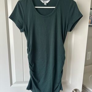 Classic Maternity Dark Green Short Sleeve Tee